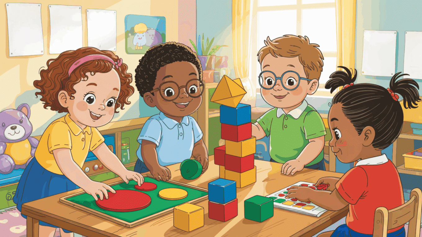 shape activities for kindergarten