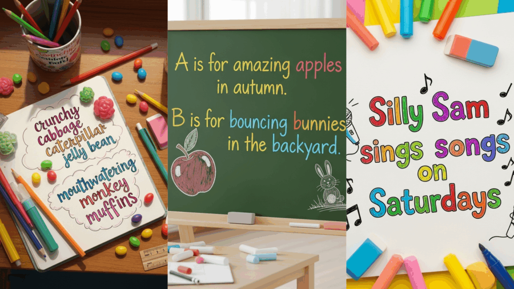 Alliteration Activities to Make Learning Fun