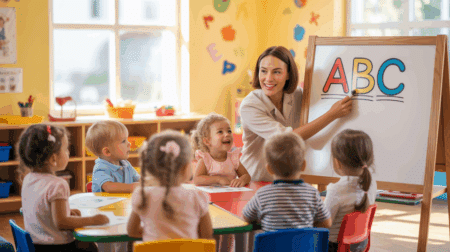 Learning to read starts with something small, like knowing letters and their sounds. This early skill, known as alphabetic knowledge, enables children to connect spoken words with printed ones. As kids grow, they begin to notice letters in books, signs, and even their names. With steady practice, they move from recognizing letters to sounding out full words. This blog shares what alphabetic knowledge means, why it matters, and how to teach it in fun, meaningful ways. You'll also find easy ways to track progress and support different learning needs at every step. What is Alphabetic Knowledge? Alphabetic knowledge means understanding the names, shapes, and sounds of letters. It helps children recognize letters, match them to spoken sounds, and use this skill to begin reading and writing. Key Parts of Alphabetic Knowledge Alphabetic knowledge has several important pieces. Children first learn to recognize letters by shape and form. Then, they start naming letters, both in uppercase and lowercase. They also learn to match letters with their sounds, like "B" for /b/. Last, they understand alphabetic order, such as knowing "A" comes before "B." Each part helps build a strong base for reading skills later on. Why Alphabetic Knowledge Matters Alphabetic knowledge is one of the first steps in learning to read and write. It helps children connect spoken sounds to written letters. This early skill lays a strong foundation for reading fluency, spelling, and other areas of literacy growth. Without it, children may struggle to read and write words correctly. Alphabetic knowledge supports: Reading fluency by helping children decode and sound out words. Spelling and writing through understanding of sound-letter matches. Overall literacy by boosting phonemic awareness and comprehension. Understanding the Alphabetic Principle The alphabetic principle states that letters and letter groups represent spoken sounds. This principle helps children connect what they hear to what they see in print. This understanding is key for reading new words and spelling them. While it builds on alphabetic knowledge, it focuses more on how letters and sounds work together. What It Means The alphabetic principle states that each letter or letter group in a word represents a sound. For example, the word "ship" has three sounds: /sh/, /i/, and /p/. Each sound is tied to a letter or letter pair. Children use this skill to decode words while reading and to build words while writing. It teaches them that letters aren't just symbols—they carry meaning through sound. Why It’s Different From Alphabetic Knowledge Here’s a simple breakdown to help you understand the difference between alphabetic knowledge and the alphabetic principle. Concept Definition Example Order Alphabetic Knowledge Knowing the names, shapes, and sometimes sounds of letters. Recognizing the letter “B” and its sound. Comes first Alphabetic Principle Understanding how letters and sounds work together in real words. Using “B” to read or write the word bat. Comes after alphabetic knowledge This progression builds the foundation for strong reading and spelling skills. Understanding both stages helps tailor lessons for early literacy success. Fun & Effective Ways to Teach Alphabetic Knowledge Learning letters can be playful, engaging, and meaningful when taught using a mix of everyday routines, hands-on games, and simple tools. Below are some practical approaches that help children build strong alphabet skills while keeping learning joyful. Play-Based Strategies Play is one of the most natural and effective ways for children to learn the alphabet. Through songs, games, and hands-on play, kids can develop letter recognition and sound matching skills without feeling pressured. Sing songs like the ABC song or use tunes that emphasize individual letter sounds. Play letter-matching games using cards, puzzles, or memory flips. Set up letter scavenger hunts or use magnetic letters for free play. Try alphabet crafts where children decorate one letter at a time to connect form and sound. These playful activities hold attention and support memory, making learning both fun and meaningful. Daily Routines Incorporating letter learning into daily activities helps children see letters as part of their world. Short, regular routines can build familiarity and confidence over time. Start the day with a “letter of the day” during circle time or morning announcements. Read aloud from books that repeat target letters and sounds. Encourage journal time where kids draw or write using featured letters. Use classroom signs, cubbies, and charts to display letters in context. These routines offer repeated exposure in a stress-free way and help build a habit of recognizing letters in everyday life. Tech & Sensory Tools Technology and sensory play can both enhance alphabetic knowledge when used in short, focused sessions. Use alphabet apps that allow tracing letters, hearing letter names, or selecting correct matches. Show brief learning videos that repeat letters and sounds through music and visuals. Create sensory stations with letter trays filled with sand, rice, or foam for tracing. Let kids build letters with play-dough or feel tactile letters made from fabric, felt, or sandpaper. These tools support various learning styles (especially for active, visual, or tactile learners) and help reinforce letter-sound connections in memorable ways. Instructions for Diverse Learners Some children may need more support to build alphabetic knowledge, especially those with disabilities or speech delays. It’s important to create a learning space that allows for slower pacing, extra practice, and different ways to understand letters and sounds. Here are some helpful strategies to support them: Use clear visuals like letter cards, posters, or storybooks with bold print. Provide repeated practice with games, songs, and tracing letters often. Break down skills into smaller, manageable steps to reduce overwhelm. Give extra time to process and respond without pressure. Pair spoken sounds with gestures, pictures, or sign language for clarity. Adjust lessons to match each child’s learning style and pace. These steps help all children feel included and supported. With the right tools and patience, every learner can make progress. How to Assess Alphabetic Knowledge Checking a child’s alphabetic knowledge helps you see how well they understand letters and sounds. It shows what they’ve learned and where they might need help. Teachers and caregivers can use simple tools like checklists, short tests, and tracking sheets to measure growth over time clearly and stress-free. Observation Checklists These tools let teachers quietly track student progress during daily routines. They’re flexible, low-pressure, and easy to use across settings. Track letter naming, sound matching, and beginning sound recognition. Use during small groups, play centers, or one-on-one moments. Spot learning gaps without interrupting classroom flow. Support teaching decisions with real-time, simple notes. Checklists help teachers notice progress over time. They are especially useful with younger children or those who need gentle support. Diagnostic Tools These structured tools provide deeper insight into what children know. They are useful for setting goals and tracking growth. Use flashcards to assess letter names and sounds. Try printable worksheets with letter-sound tasks. Record scores in a tracking grid to spot trends. Repeat regularly to measure growth over weeks or months. These tools give a clear, structured view of each child’s skills. They're helpful when planning next steps for small groups or individuals. Summing Up Building strong alphabetic knowledge lays the groundwork for everything that follows in reading and writing. It helps children recognize letters, connect sounds, and grow into confident learners. Even simple activities, done consistently, can lead to real growth. With the right support, every child can move forward at their own pace. If you found this guide helpful, check out our other early learning blogs for more easy-to-use tips, activity ideas, and practical tools for literacy success.