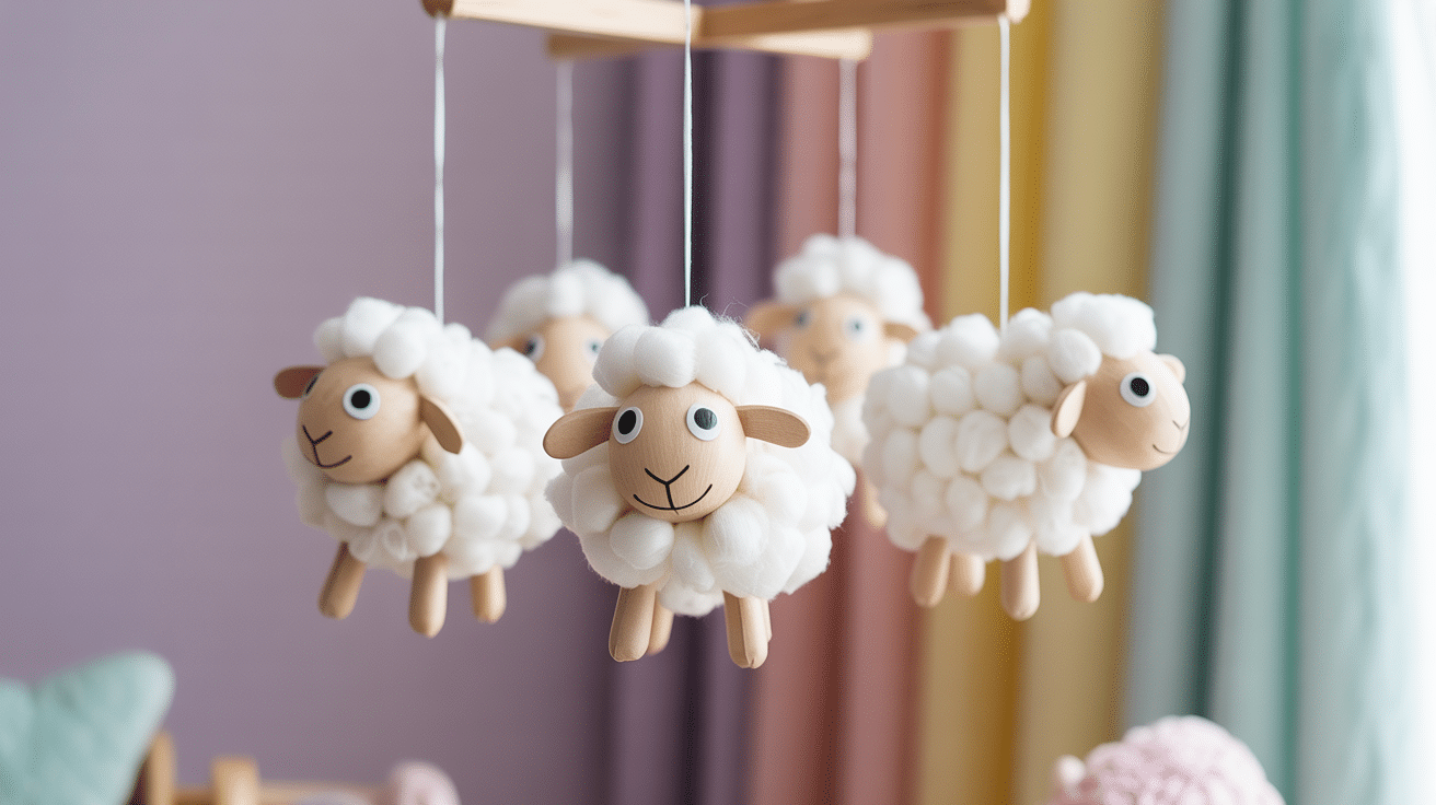 Cotton_Ball_Sheep_Mobile