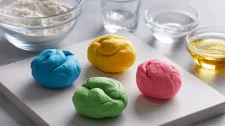 Easy No Cook Playdough Recipe with Simple Ingredients