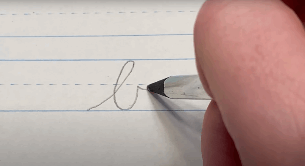 Finish With a Connector Stroke