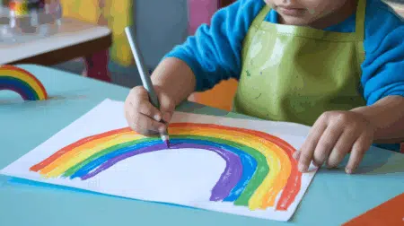 Free Downoad and Print Rainbow Writing Templates