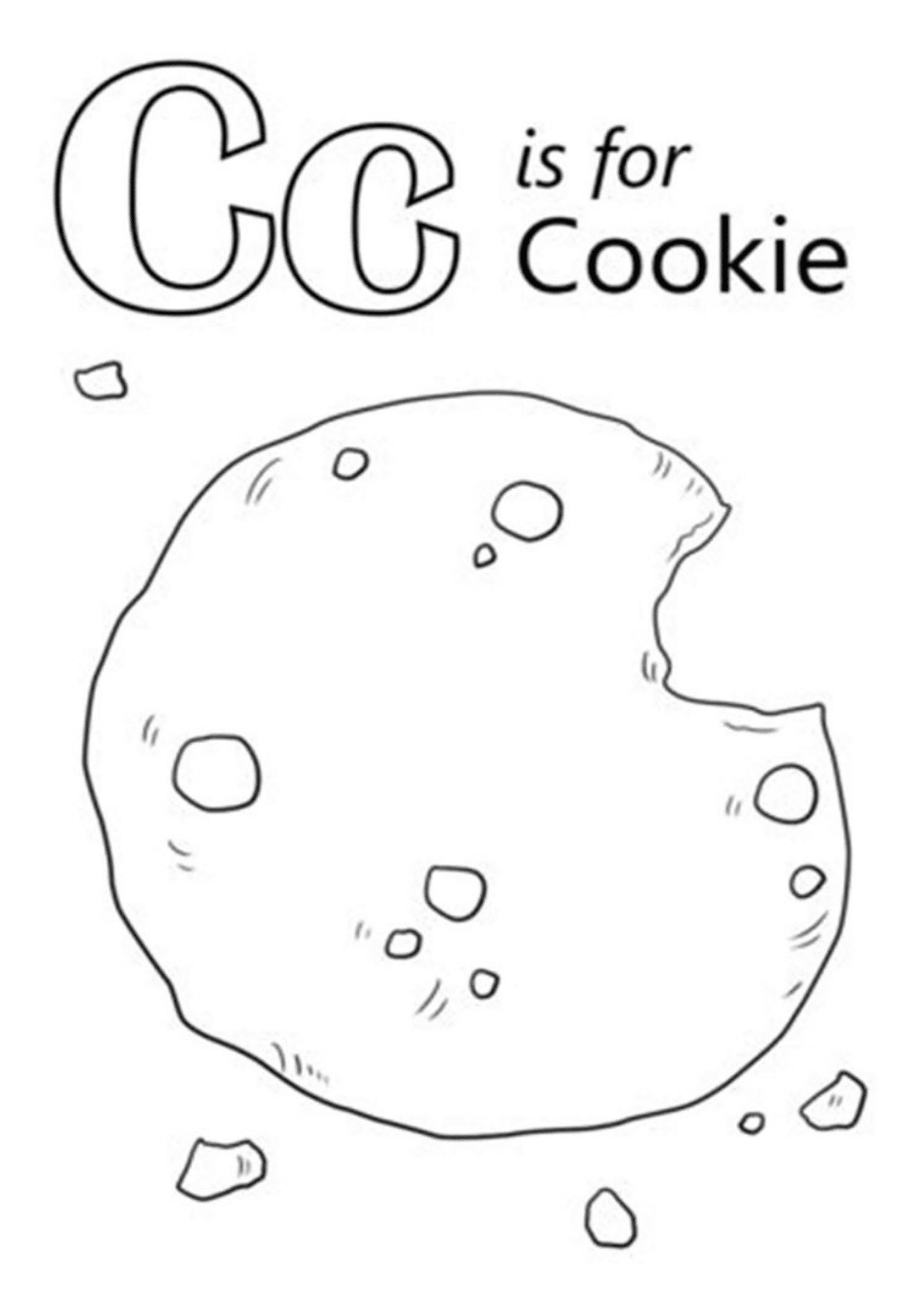 C_is_for_Cookie_Craft_Sheet