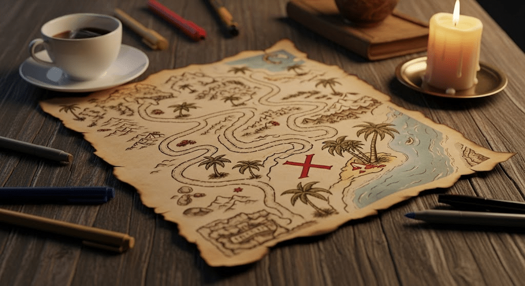 Homemade Treasure Maps