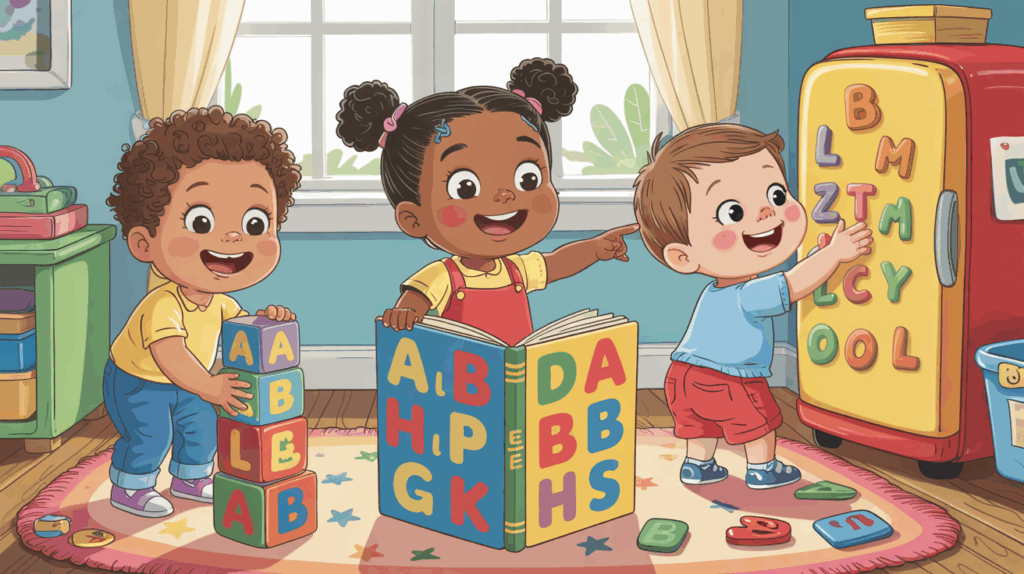 Letter Recognition at Age