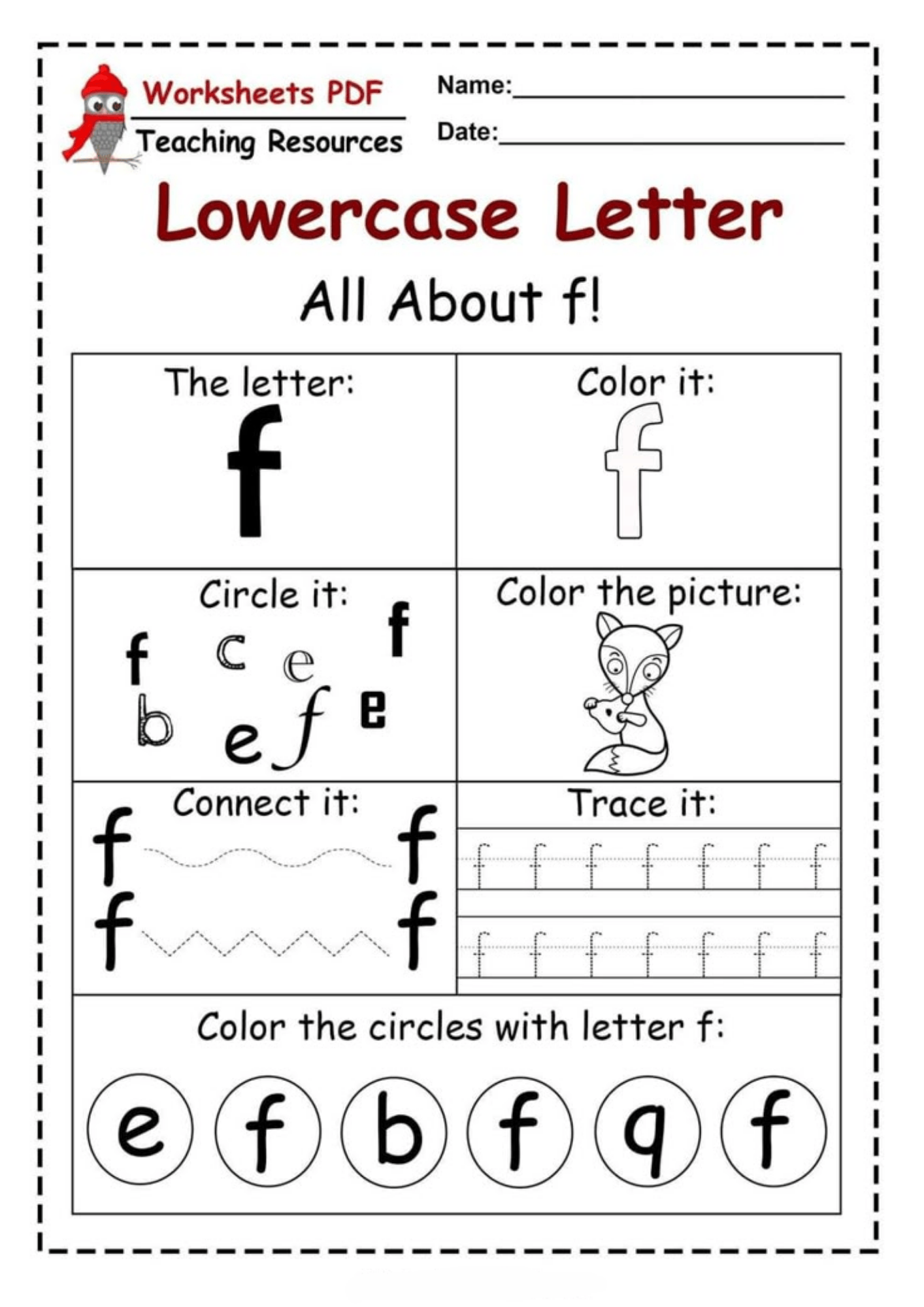 Lowercase_Letter_F_Activity_Page