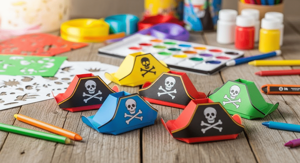 Paper Pirate Hats