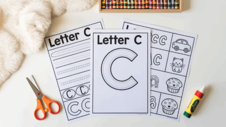 letter c worksheets