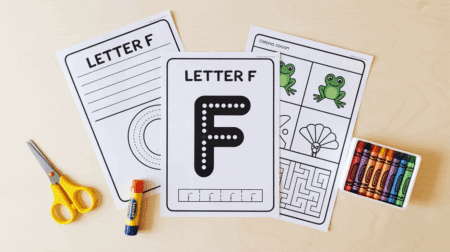 letter f worksheets