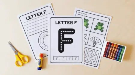 letter f worksheets